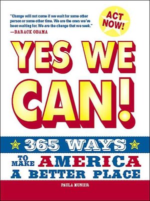 cover image of Yes, We Can!